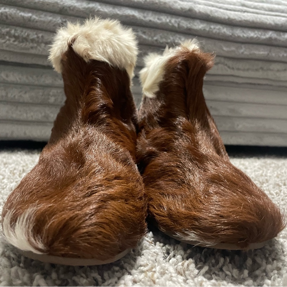 Vintage Fur Cowboy Boots Fineline Sole Made in Australia - Picture 6 of 15